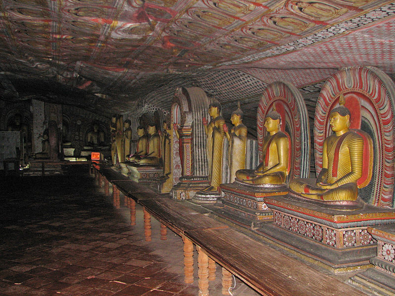dambulla rock temple sri lanka