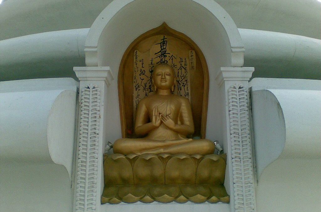 Japanese Peace Pagoda in Unawatuna