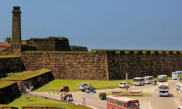 Cycling Through Galle Fort